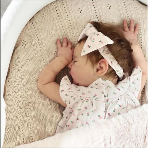 🆕 20inch vinyl body Sleeping Reborn Babies Girl Realistic Newborn Babies Doll - Picture 5 of 5
